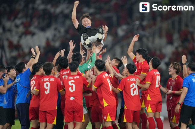 김상식호 베트남 U-23, 동남아 챔피언십 3연패